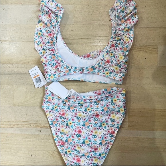 Splendid 2 piece high waisted bottom swimsuit  NWT - Picture 7 of 7